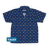 Plane Silhouette Youth Hawaiian Shirt Geek Nerd aviation print Design by Zirkus Design q225