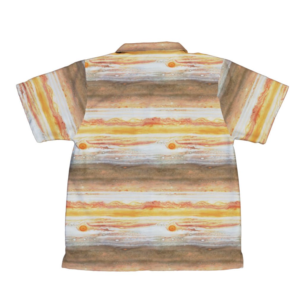 Planet Jupiter Space Youth Hawaiian Shirt - Designs by Nathan - outer space & astronaut print - Q3