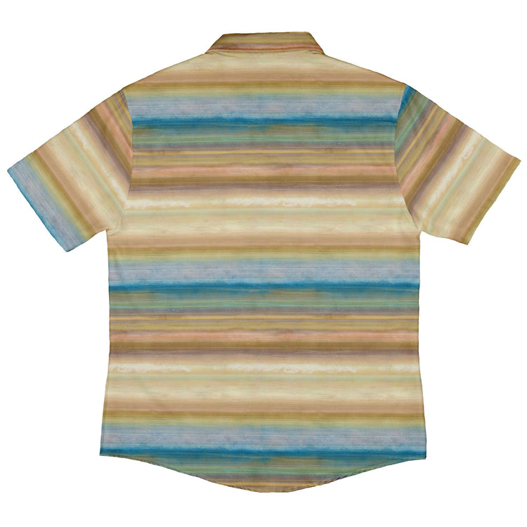 Planet Saturn Space Button Up Shirt - adult sizing - Designs by Nathan - outer space & astronaut print