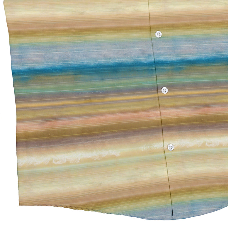 Planet Saturn Space Button Up Shirt - adult sizing - Designs by Nathan - outer space & astronaut print