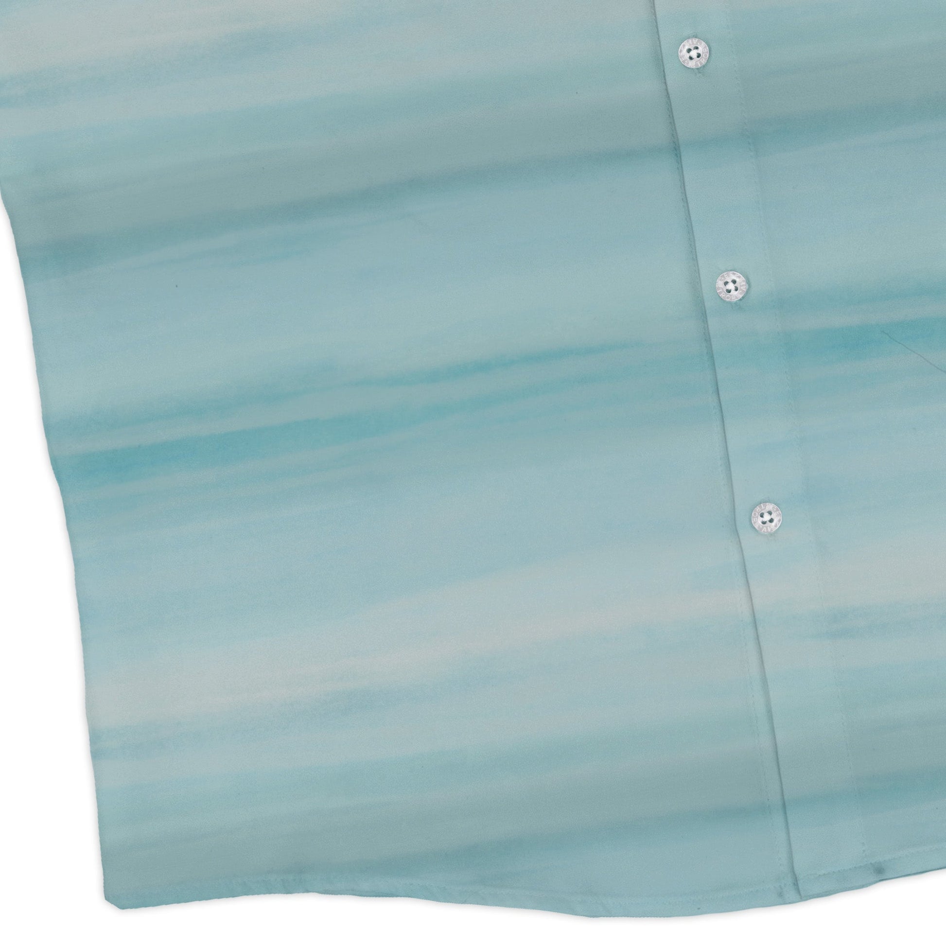 Planet Uranus Space Long Sleeve Button Up Shirt Geek Nerd adult sizing Designs by Nathan FLOW DESC WRITING