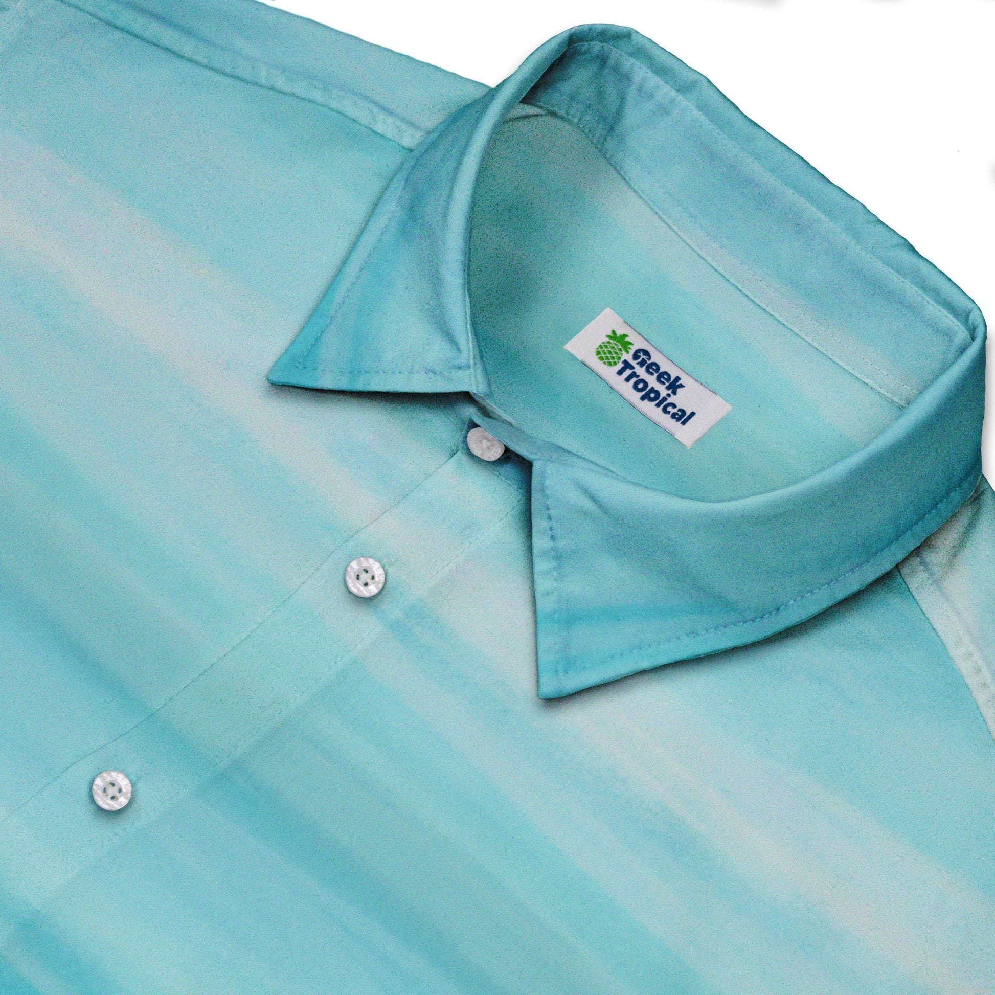 Planet Uranus Space Button Up Shirt - adult sizing - Designs by Nathan - outer space & astronaut print