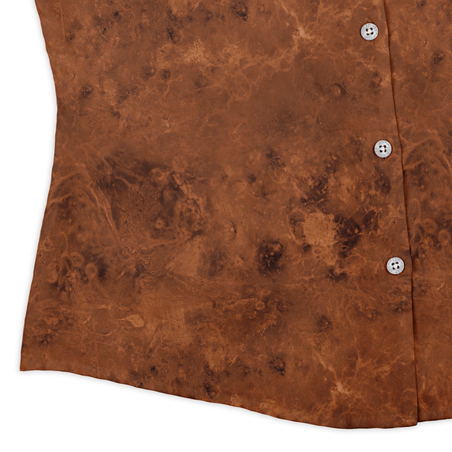 Planet Venus Space Curvy Button Up Shirt Geek Nerd Designs by Nathan outer space & astronaut print Q3