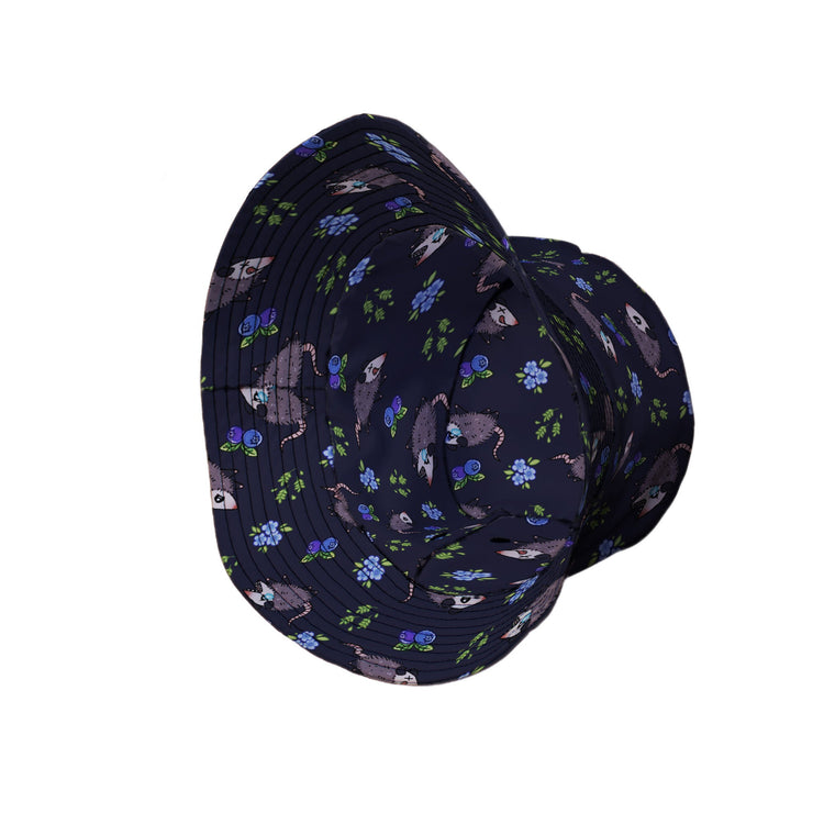 Playing Possum Bucket Hat Geek Nerd 0925 Animal Patterns Design by Ardi Tong