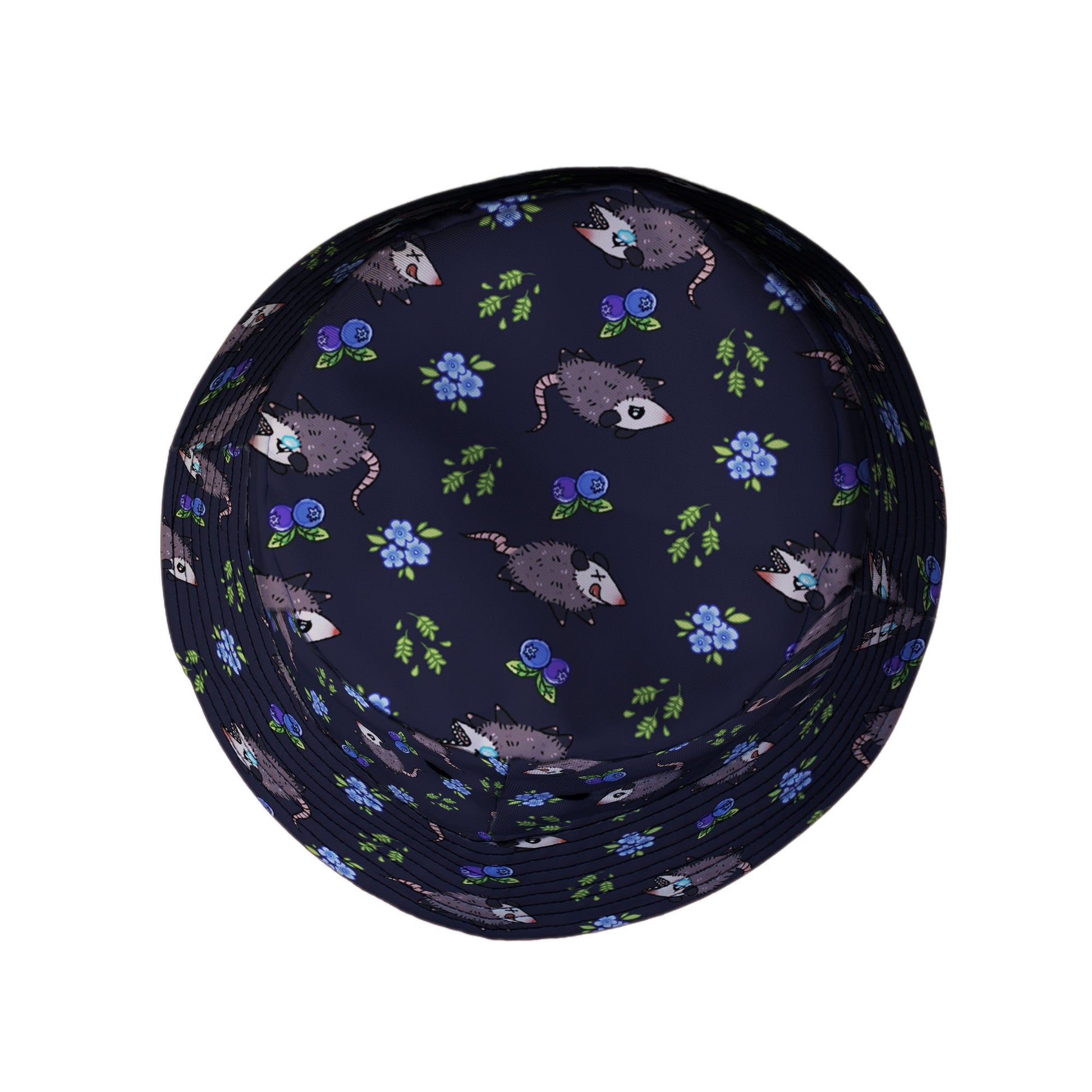 Playing Possum Bucket Hat Geek Nerd 0925 Animal Patterns Design by Ardi Tong