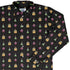 Poison Dice Elixirs Dnd Long Sleeve Button Up Shirt Geek Nerd adult sizing Design by Heather Davenport dnd & rpg print