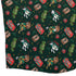 Present Mimics Green Button Up Shirt Geek Nerd adult sizing Christmas Print Design by Ardi Tong