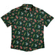 Present Mimics Green Button Up Shirt Geek Nerd adult sizing Christmas Print Design by Ardi Tong