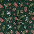 Present Mimics Green Long Sleeve Button Up Shirt Geek Nerd adult sizing Christmas Print Design by Ardi Tong