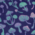 Psychedelic Mushrooms Long Sleeve Button Up Shirt Geek Nerd adult sizing Botany Print FLOW DESC WRITING