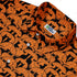 Pumpkin Cats Button Up Shirt Neck