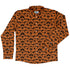 Pumpkin Cats Long Sleeve Button Up Shirt front