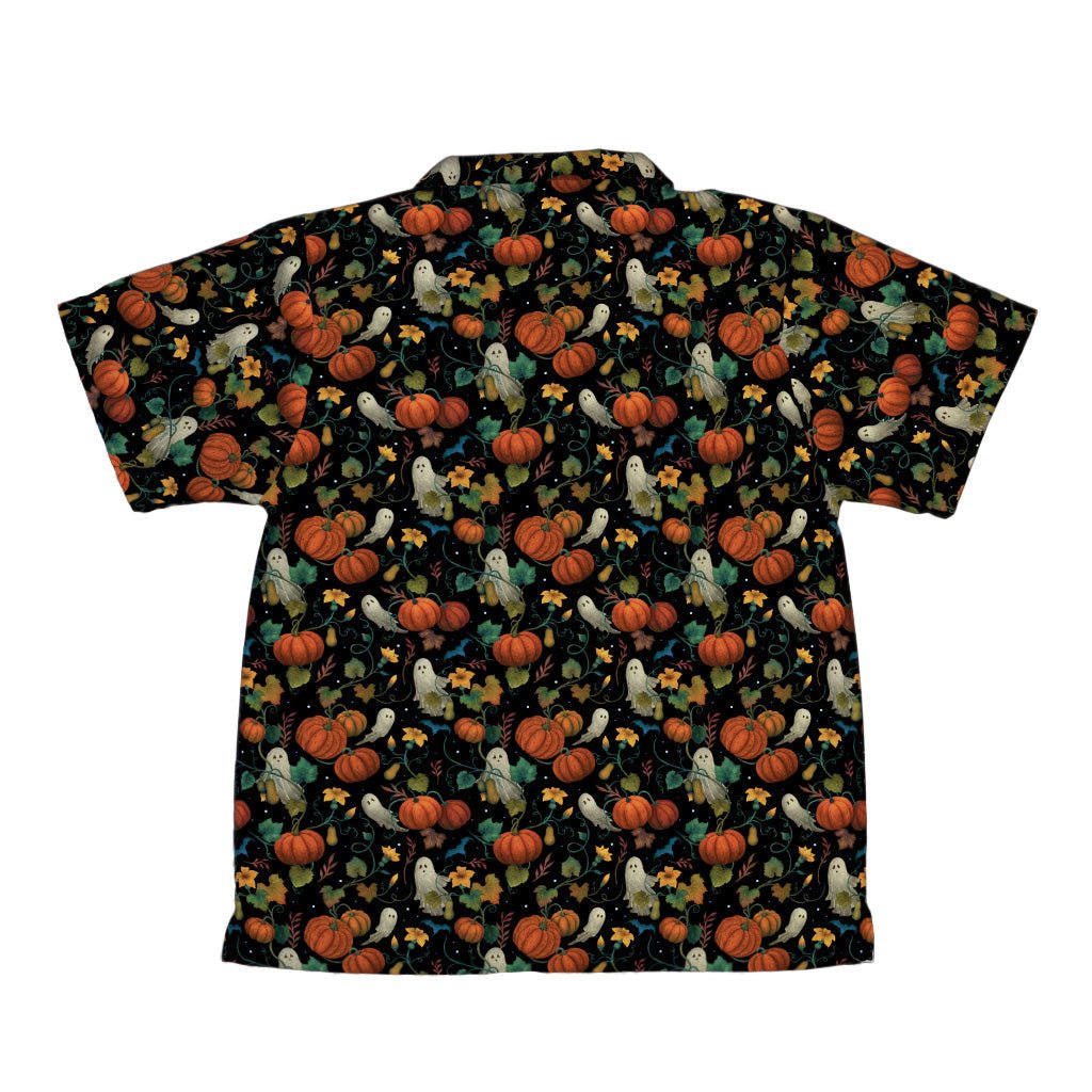 Pumpkin Ghosts Youth Hawaiian Shirt Geek Nerd 0925 Design by Episodic Fantasy Prints
