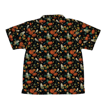 Pumpkin Ghosts Youth Hawaiian Shirt Geek Nerd 0925 Design by Episodic Fantasy Prints