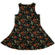 Pumpkin Ghosts Dress Geek Nerd 0925 Design by Episodic Fantasy Prints