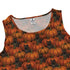 Pumpkins And Black Cats Sleeveless Dress close front