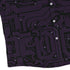 Purple Computer Circuit Board Long Sleeve Button Up Shirt Geek Nerd adult sizing computer print FLOW DESC WRITING