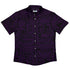 Purple Computer Circuit Board Button Up Shirt - adult sizing - computer print -