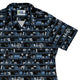 Purrrfect Library Curvy Button Up Shirt Geek Nerd 0925 All Adult Button Up Shirts Animal Patterns