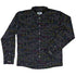 Python Pi Long Sleeve Button Up Shirt Geek Nerd adult sizing computer print FLOW DESC WRITING