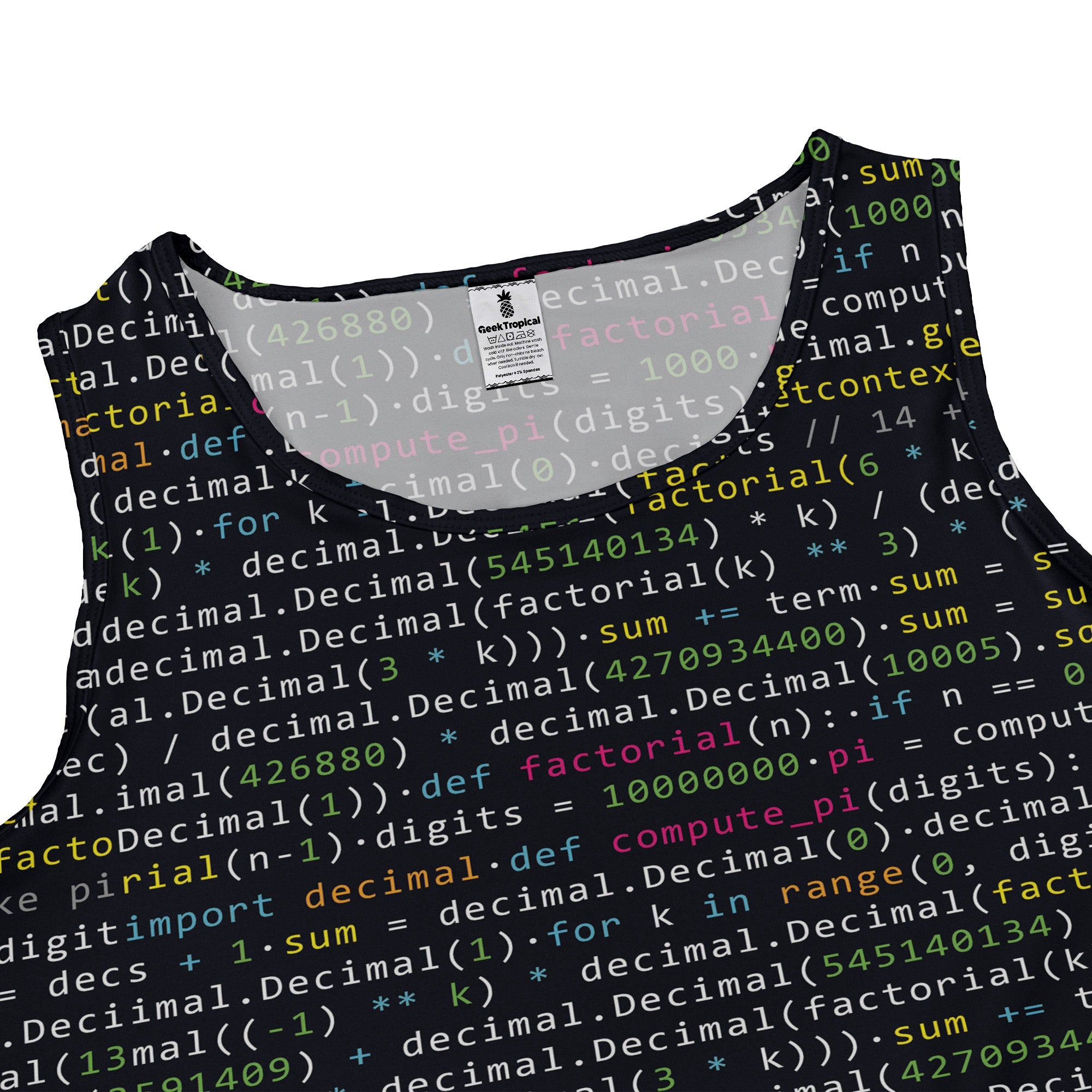 Python Pi Dress Geek Nerd computer print lx - C