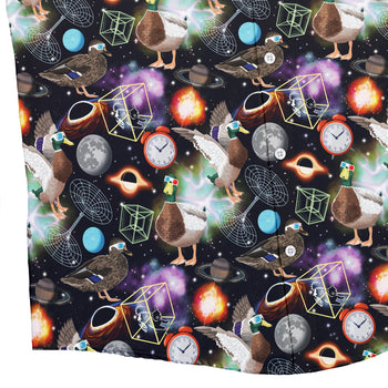 Quacktum Physics Button Up Shirt Geek Nerd 0925 adult sizing All Adult Button Up Shirts