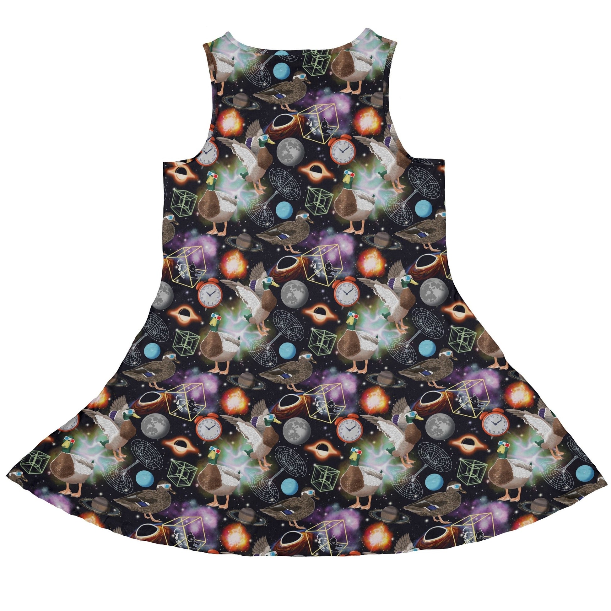 Quacktum Physics Dress Geek Nerd 0925 Animal Patterns Design by Julie Kitzes