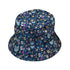 Rabbit Hole Wonderland Bucket Hat Black Stitching