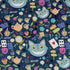 Rabbit Hole Wonderland Button Up Shirt Pocket