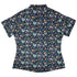 Rabbit Hole Wonderland Curvy Button Up Shirt Old Curvy Button Up Shirt womens back