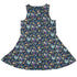 Rabbit Hole Wonderland Sleeveless Dress back