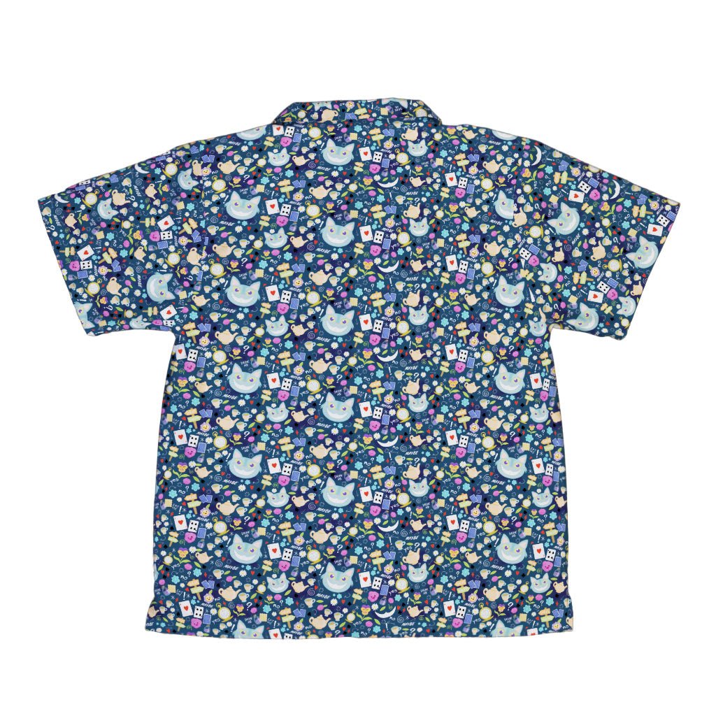 Rabbit Hole Wonderland Youth Hawaiian Shirt 2