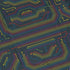 Rainbow Computer Circuit Board Long Sleeve Button Up Shirt Geek Nerd adult sizing computer print FLOW DESC WRITING