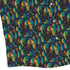 Rainbow Dragons Dnd Dice Black Long Sleeve Button Up Shirt Geek Nerd adult sizing Animal Patterns Design by Heather Davenport