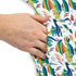 Rainbow Dragons Dnd Dice White Dress Geek Nerd Animal Patterns Design by Heather Davenport dnd & rpg print
