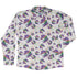 Rainbow Dragons and Unicorns Long Sleeve Button Up Shirt Geek Nerd adult sizing Animal Patterns Designed by Rose Khan