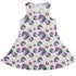 Rainbow Dragons And Unicorns Dress Geek Nerd Animal Patterns Designed by Rose Khan Fantasy Prints