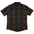 Rainbow Kawaii Ghosts Button Up Shirt Geek Nerd 0925 adult sizing All Adult Button Up Shirts