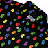 Rainbow Kawaii Ghosts Button Up Shirt Geek Nerd 0925 adult sizing All Adult Button Up Shirts