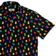 Rainbow Kawaii Ghosts Button Up Shirt Geek Nerd 0925 adult sizing All Adult Button Up Shirts