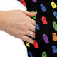 Rainbow Kawaii Ghosts Dress Geek Nerd 0925 Design by Tobe Fonseca Fantasy Prints