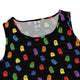 Rainbow Kawaii Ghosts Dress Geek Nerd 0925 Design by Tobe Fonseca Fantasy Prints