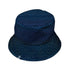 Rainbow Tribal Bucket Hat Black Stitching