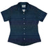 Rainbow Tribal Curvy Button Up Shirt womens front