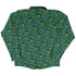 Rainforest Field Notes Long Sleeve Button Up Shirt back