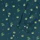 Raining Frogs Dark Teal Long Sleeve Button Up Shirt Geek Nerd adult sizing Animal Patterns Anime