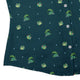Raining Frogs Dark Teal Curvy Button Up Shirt Geek Nerd Animal Patterns Anime Design by Ardi Tong