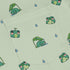 Raining Frogs Pastel Green Long Sleeve Button Up Shirt Geek Nerd adult sizing Animal Patterns Anime