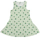 Raining Frogs Pastel Green Dress Geek Nerd Animal Patterns Anime Design by Ardi Tong