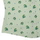 Raining Frogs Pastel Green Curvy Button Up Shirt Geek Nerd Animal Patterns Anime Design by Ardi Tong